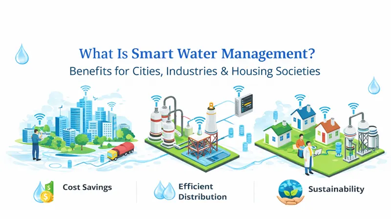 What is smart water management