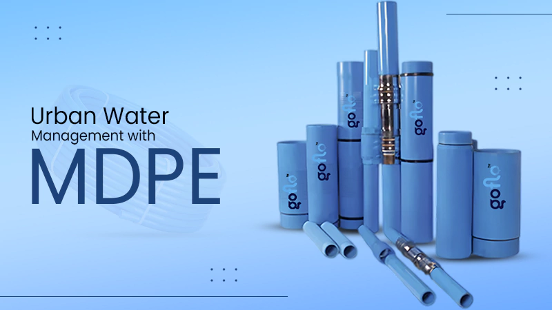 Efficient Urban Water Management with MDPE