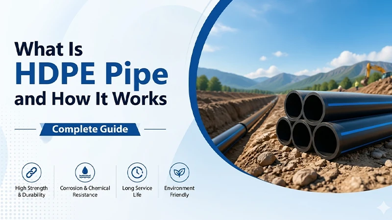what is hdpe pipe and how it works